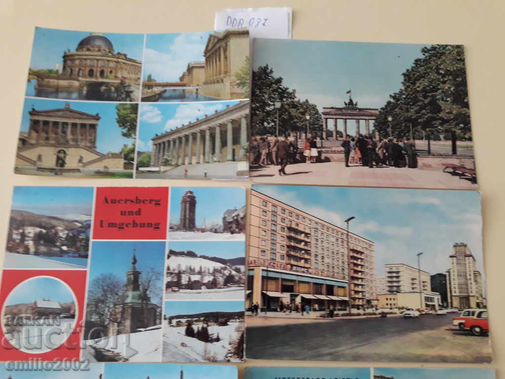 Postcards GDR DDR 087 with price 2.00 BGN | € 1.02 Postcards GDR DDR 087 with price 2.00 BGN | € 1.02