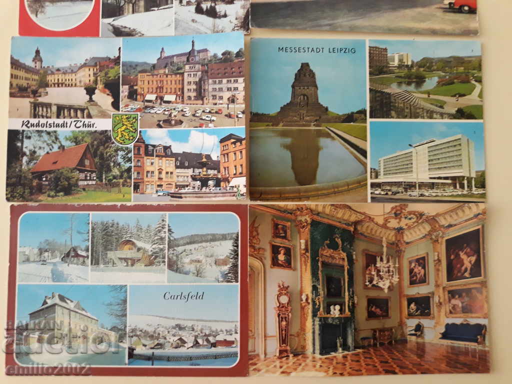 Auction Postcards GDR DDR 087 Auction Postcards GDR DDR 087