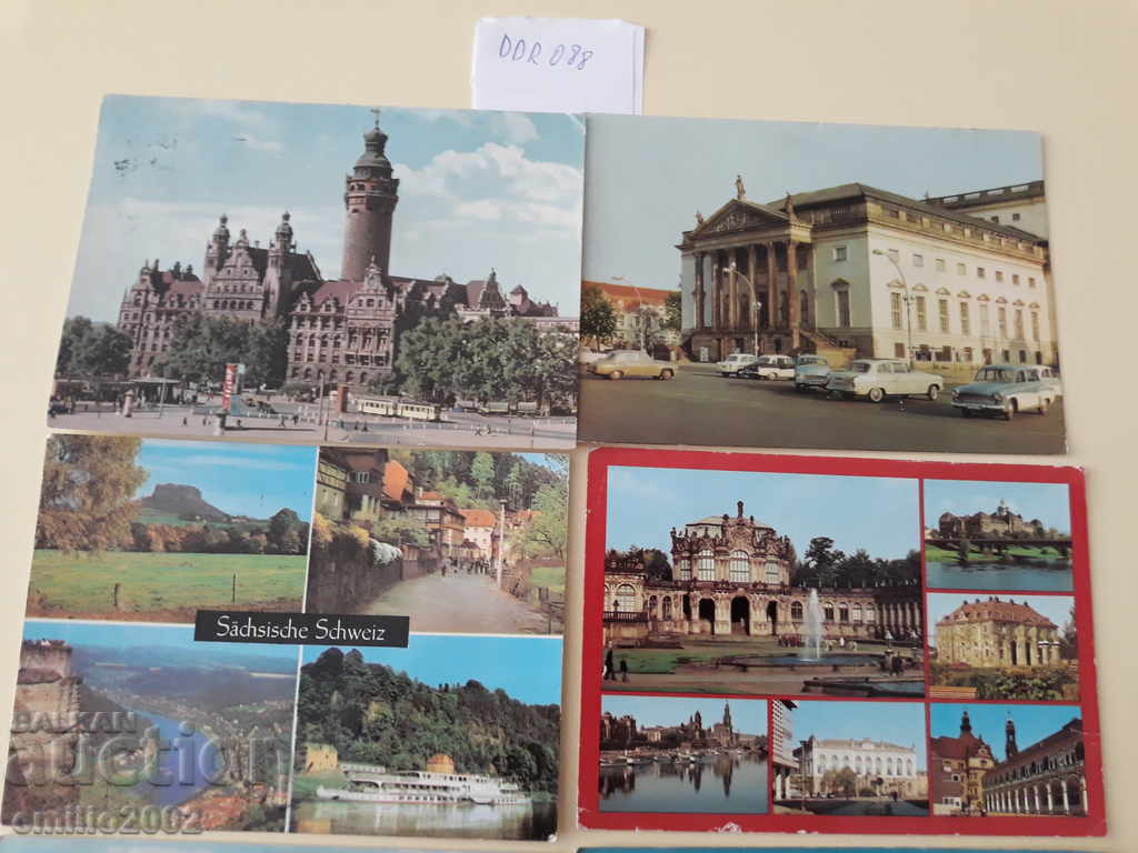 Postcards GDR DDR 088 with price 2.00 BGN | € 1.02 Postcards GDR DDR 088 with price 2.00 BGN | € 1.02