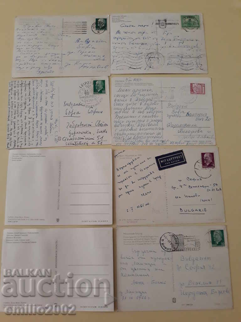 Delivery of Postcards GDR DDR 088 Delivery of Postcards GDR DDR 088