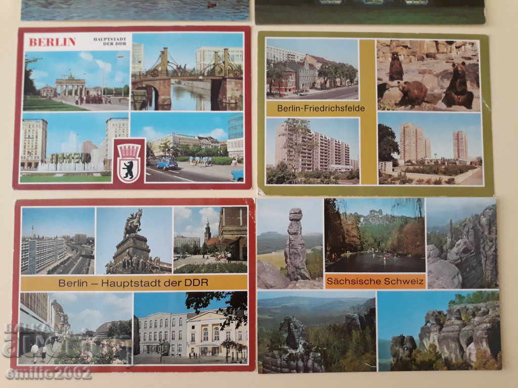 Auction Postcards GDR DDR 090 Auction Postcards GDR DDR 090