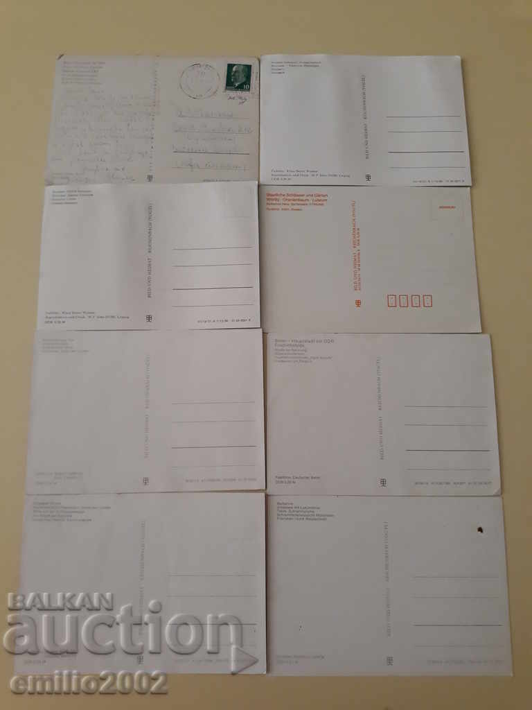 Delivery of Postcards GDR DDR 090 Delivery of Postcards GDR DDR 090