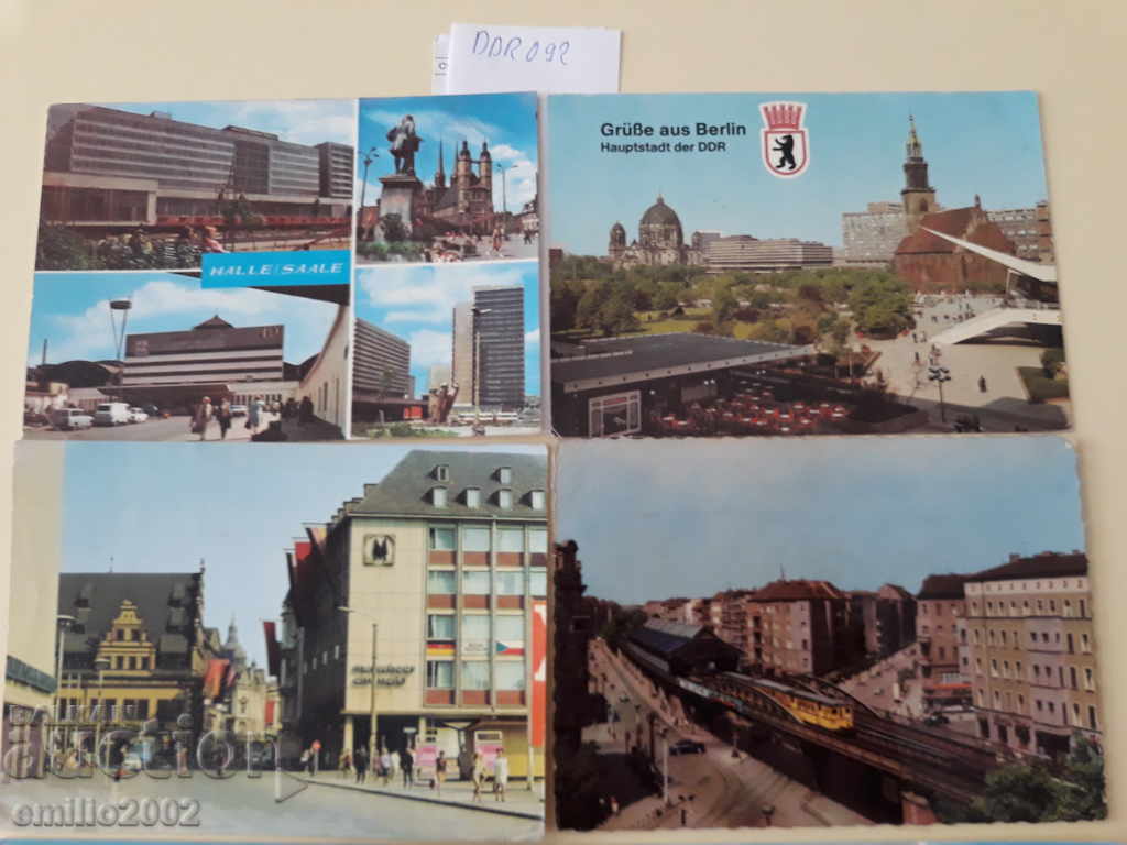 Postcards GDR DDR 092 with price 2.00 BGN | € 1.02