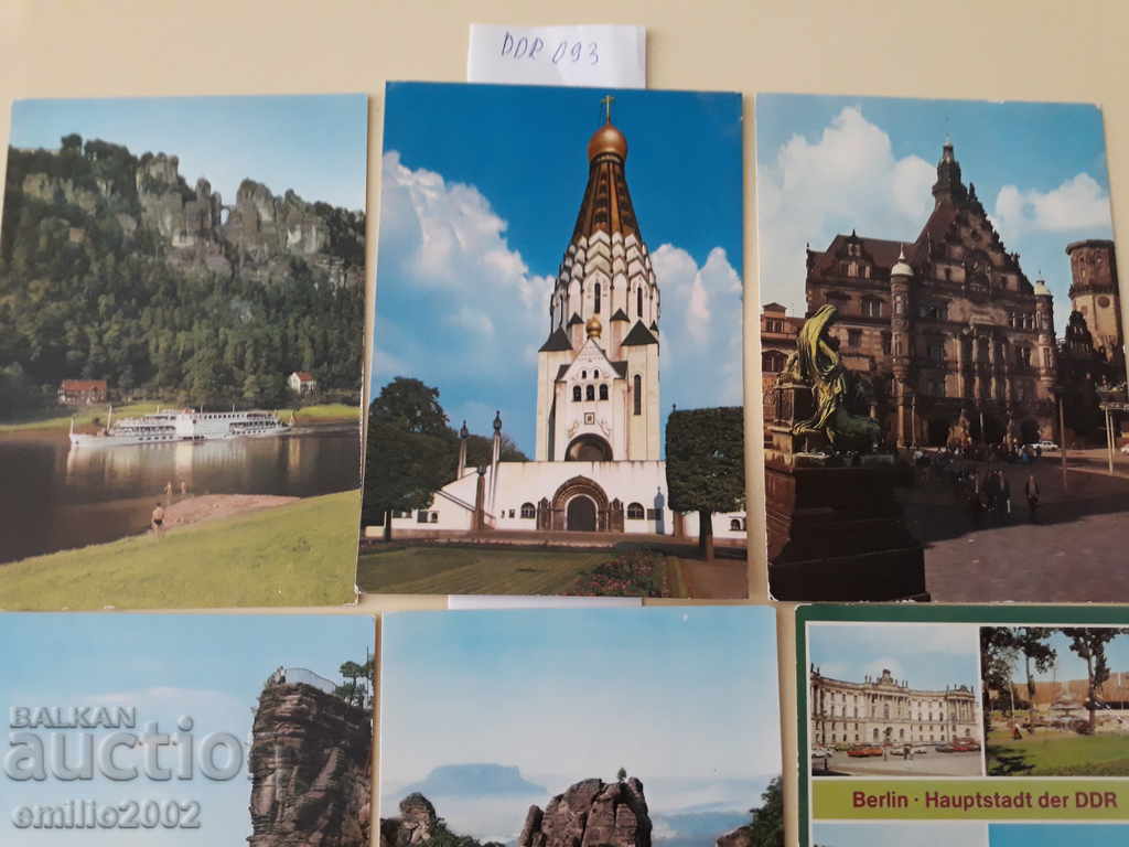 Postcards GDR DDR 093 with price 2.00 BGN | € 1.02