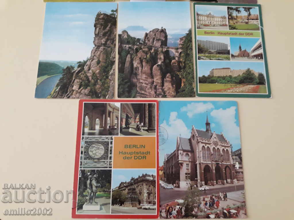 Auction  Postcards GDR DDR 093
