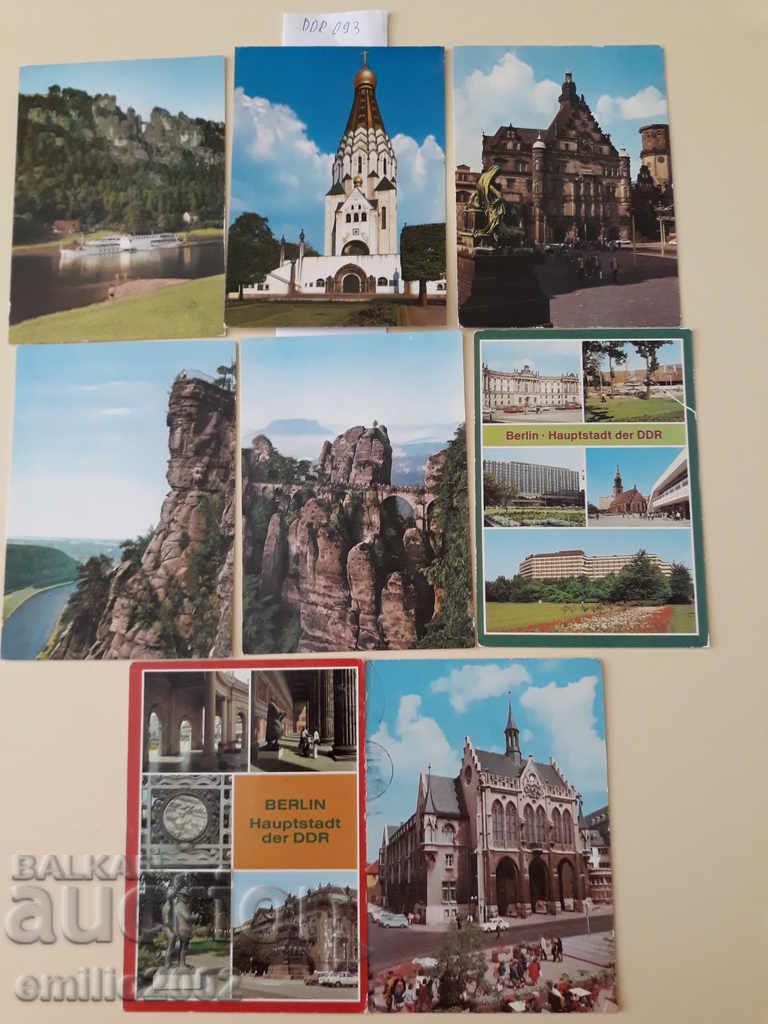Пощенски картички ГДР DDR 093