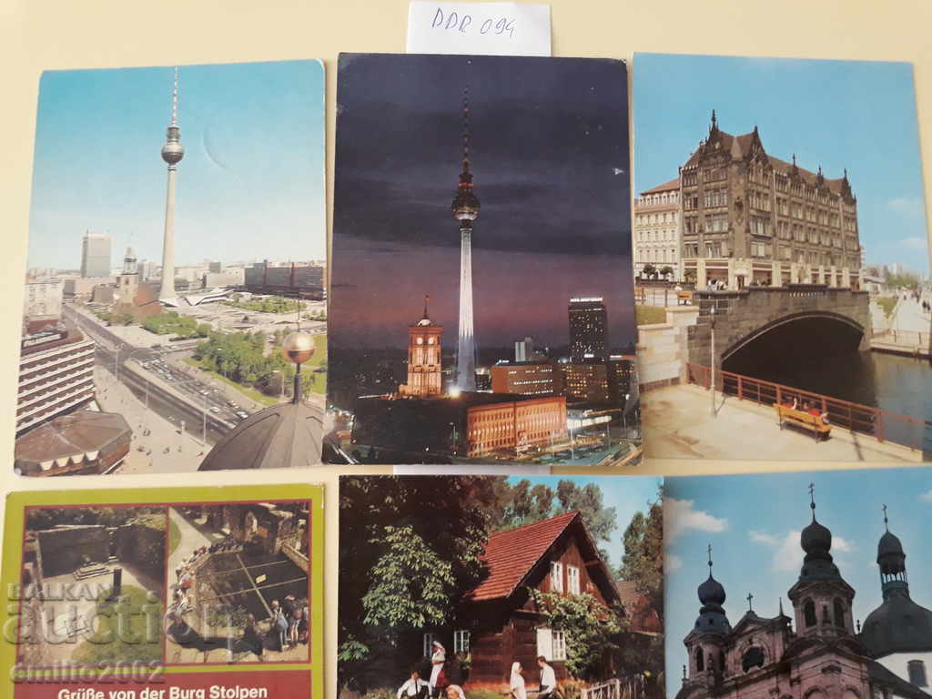 Postcards GDR DDR 094 with price 2.00 BGN | € 1.02