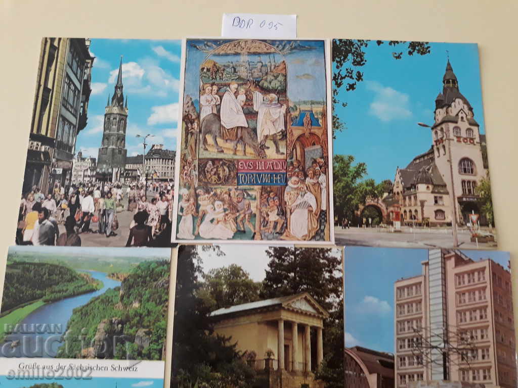 Postcards GDR DDR 095 with price 2.00 BGN | € 1.02 Postcards GDR DDR 095 with price 2.00 BGN | € 1.02