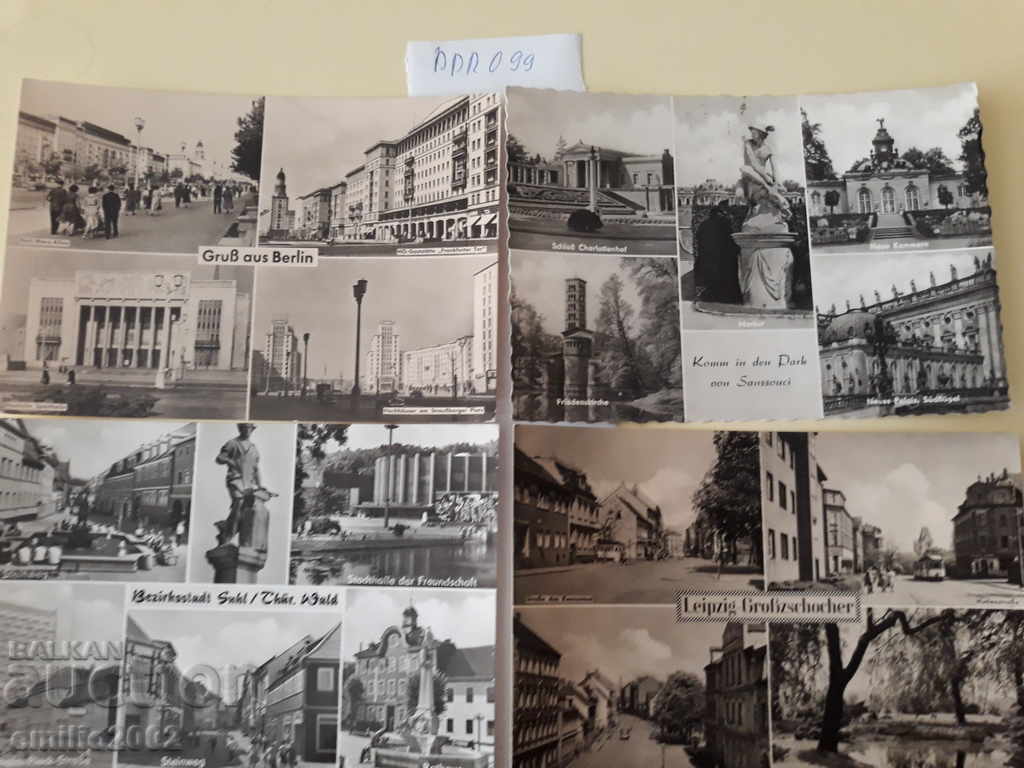 Postcards GDR DDR 099 with price 2.00 BGN | € 1.02 Postcards GDR DDR 099 with price 2.00 BGN | € 1.02