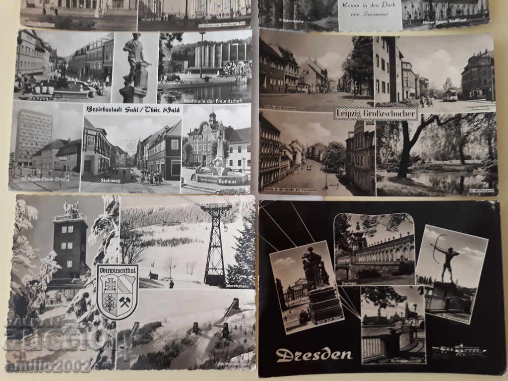 Auction Postcards GDR DDR 099 Auction Postcards GDR DDR 099