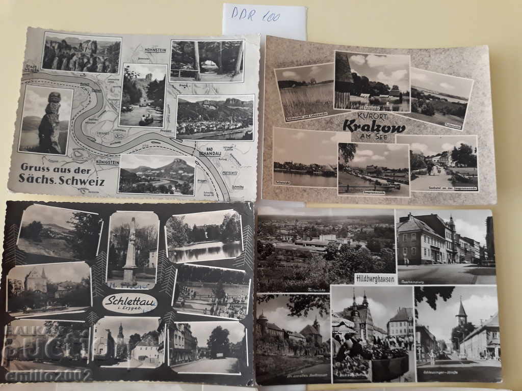 Postcards DDR 100 DDR with price 2.00 BGN | € 1.02 Postcards DDR 100 DDR with price 2.00 BGN | € 1.02