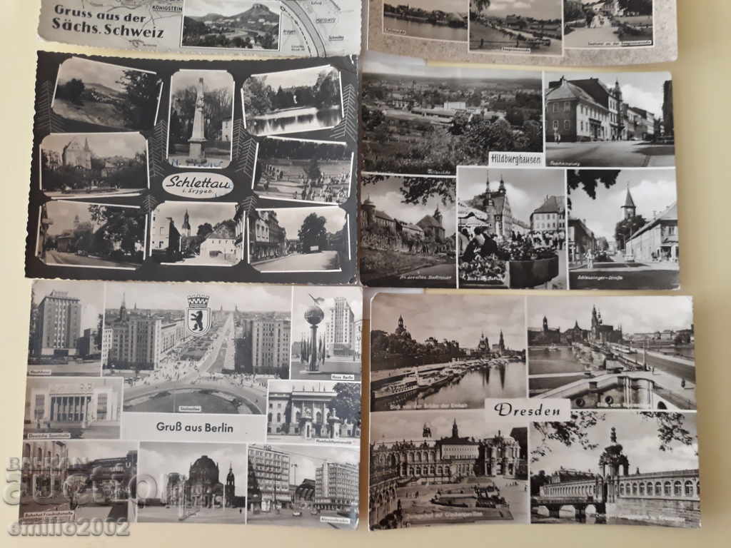 Auction Postcards DDR 100 DDR Auction Postcards DDR 100 DDR