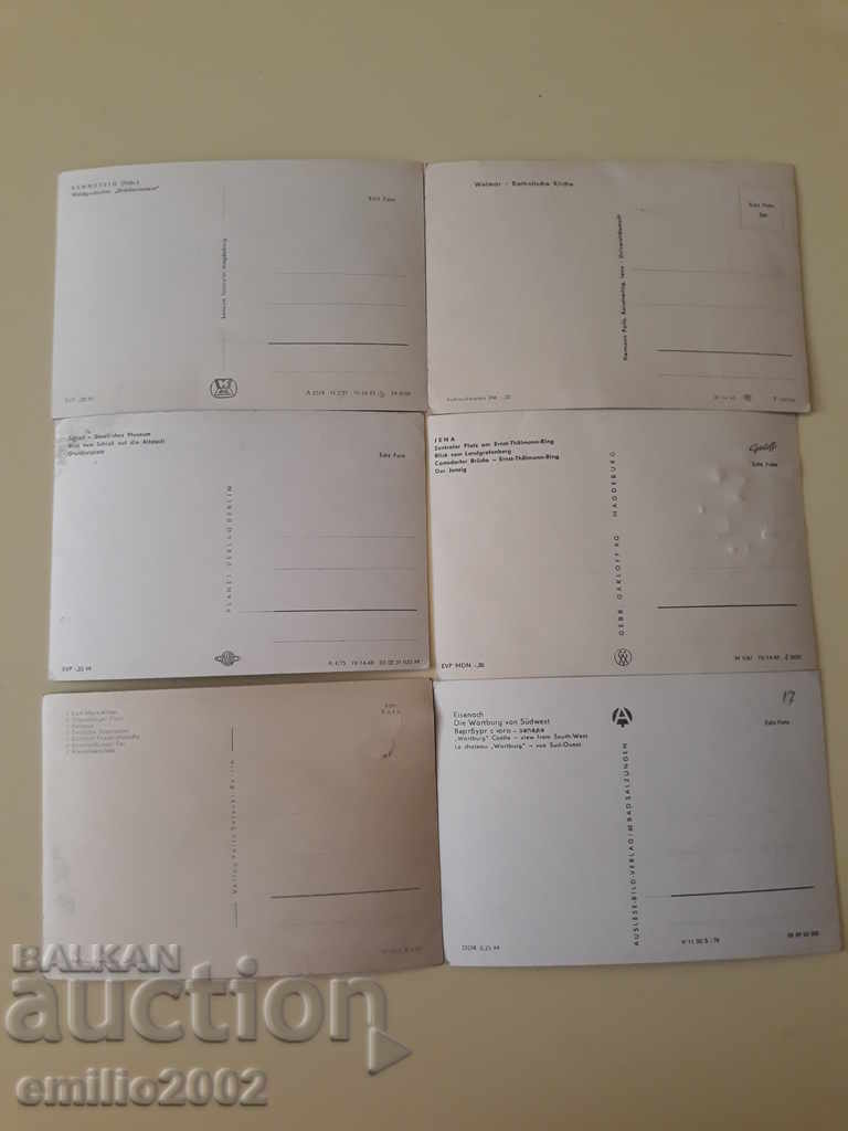 Delivery of Postcards GDR DDR 101