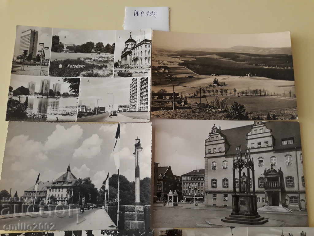 Postcards GDR DDR 102 with price 2.00 BGN | € 1.02 Postcards GDR DDR 102 with price 2.00 BGN | € 1.02