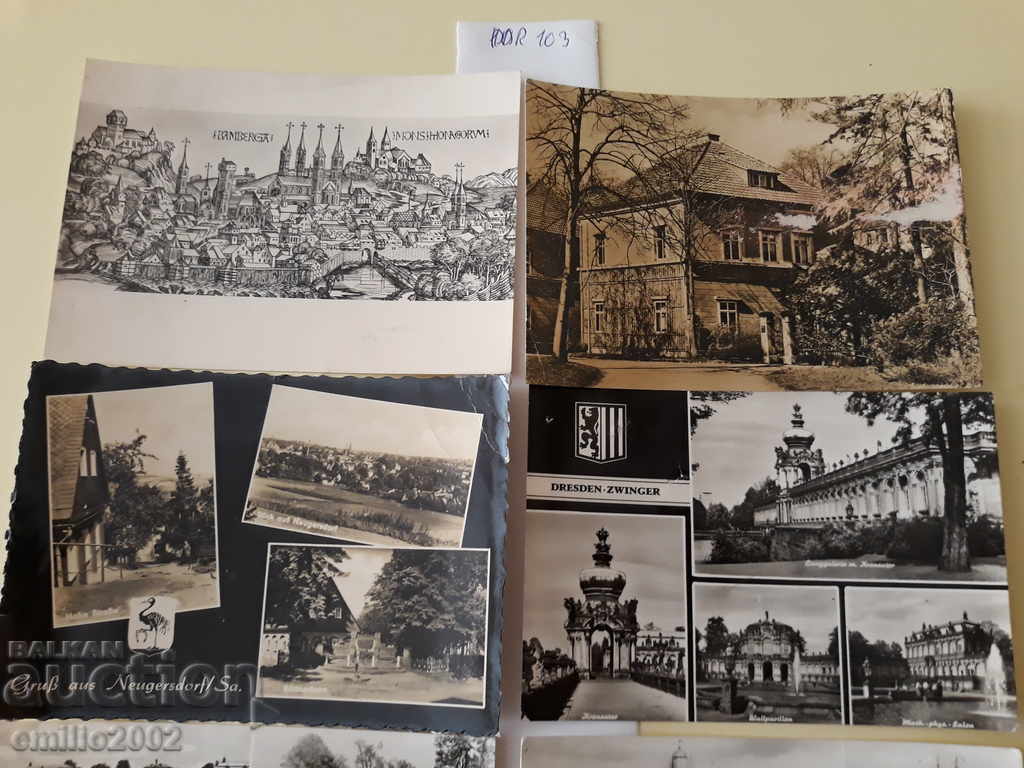 Пощенски картички ГДР DDR 103 с цена 2.00 лв. | € 1.02 Пощенски картички ГДР DDR 103 с цена 2.00 лв. | € 1.02