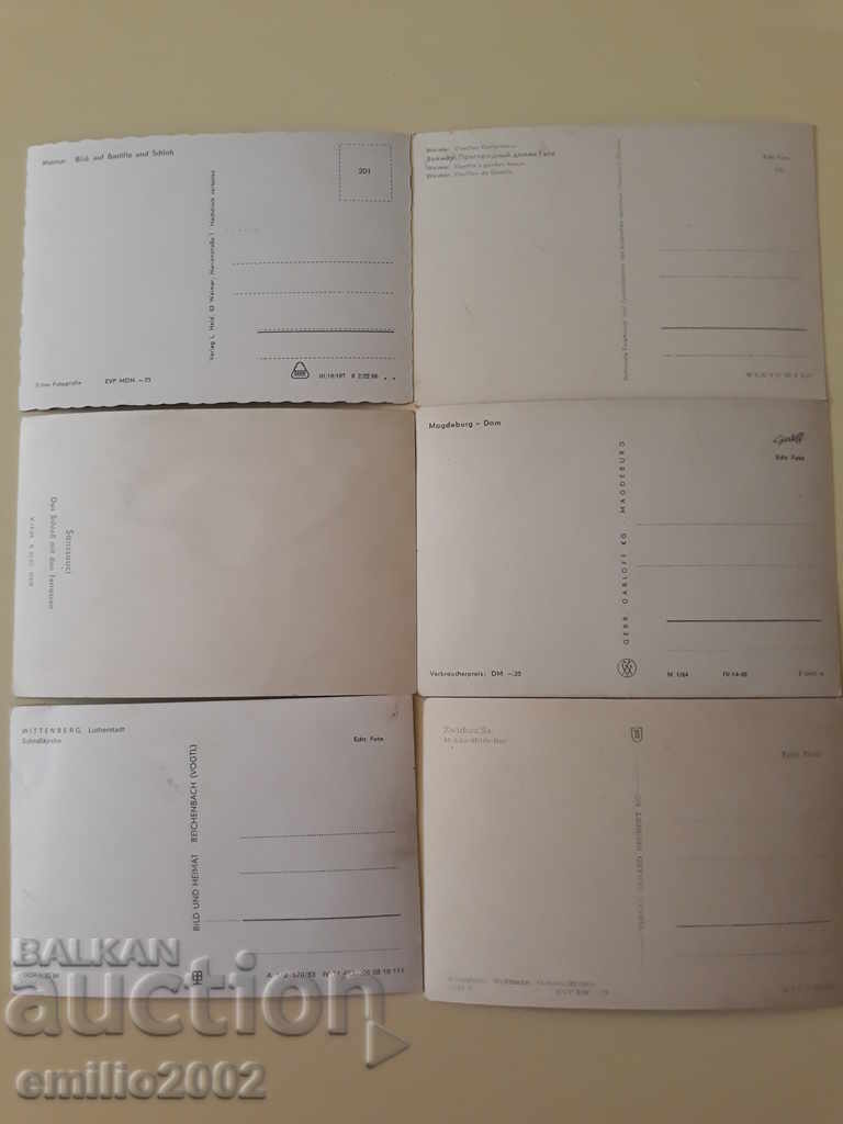 Delivery of Postcards GDR DDR 105 Delivery of Postcards GDR DDR 105