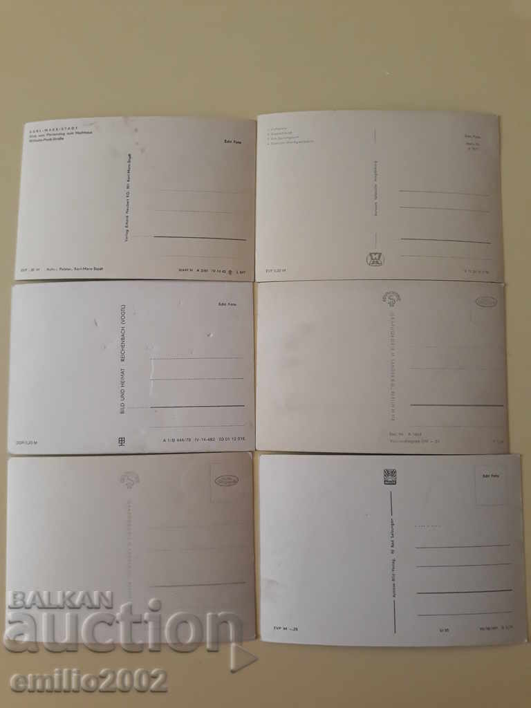 Delivery of Postcards DDR 107 DDR Delivery of Postcards DDR 107 DDR