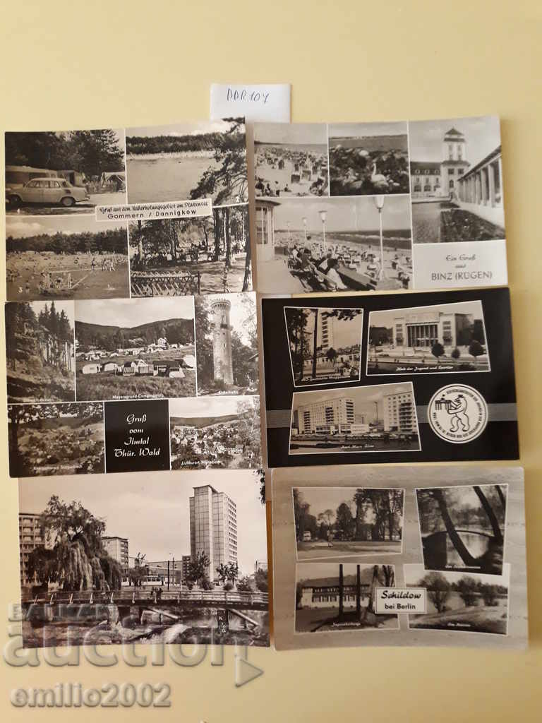Postcards DDR 107 DDR