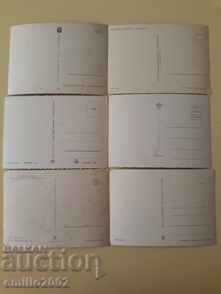 Delivery of Postcards GDR DDR 108 Delivery of Postcards GDR DDR 108