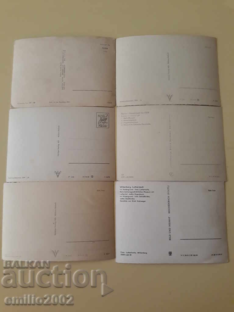 Delivery of Postcards GDR DDR 109 Delivery of Postcards GDR DDR 109