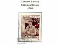 1980. Austria. 150 years of the Austrian customs guard.