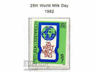1982. Австрия. 25-и Световен ден на млякото.