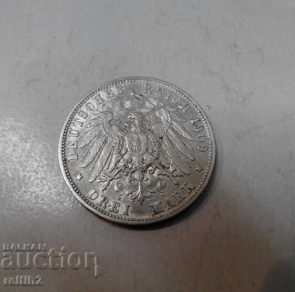3 brands Germany 1909г with price 70.00 BGN | € 35.79 3 brands Germany 1909г with price 70.00 BGN | € 35.79