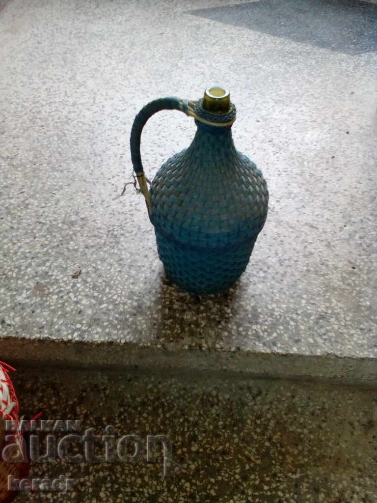 GLASS DAMAJANA, TUBE, CONTAINER - 5 l