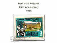 1985. Austria. 25th anniversary of the Bad Ischl festival.