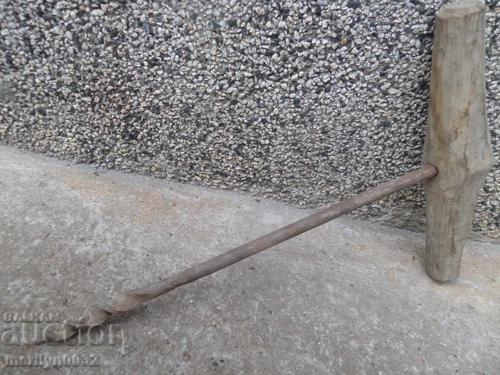 An old primitive crunch, a drill, a screwdriver - 5 An old primitive crunch, a drill, a screwdriver - 5