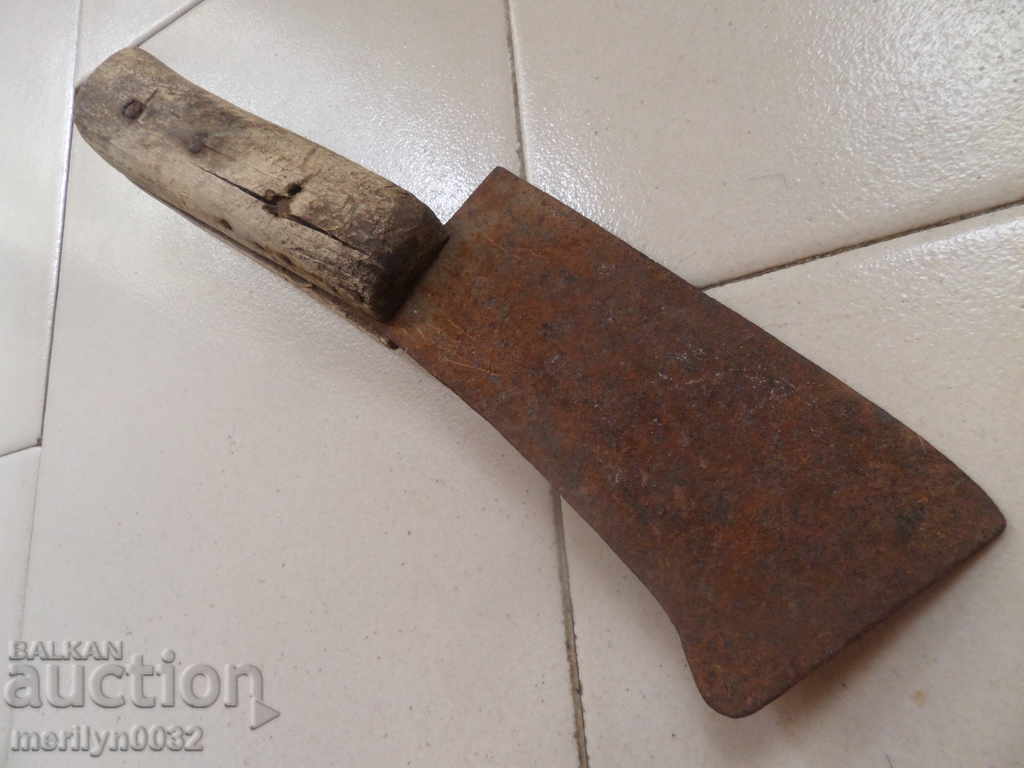 An old hand forged saber, ax, pole, knife with price 39.00 BGN | € 19.94 An old hand forged saber, ax, pole, knife with price 39.00 BGN | € 19.94