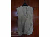 Old authentic shirt made of thick coat retro