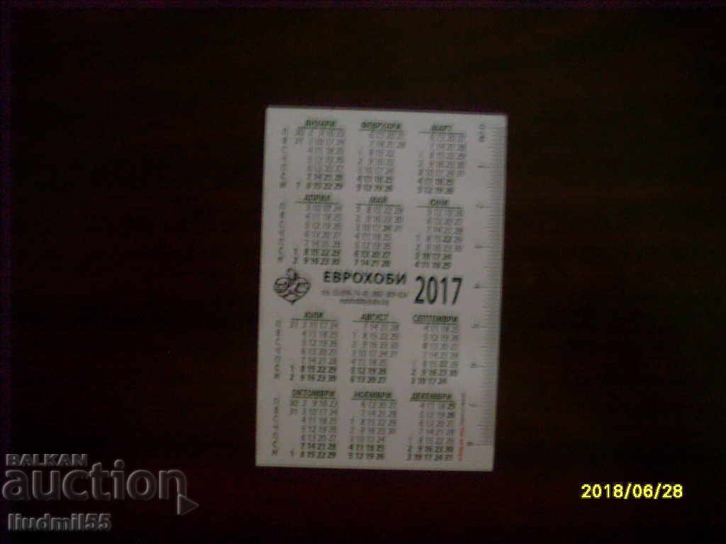 CALENDAR with price € 0.10 | 0.20 BGN CALENDAR with price € 0.10 | 0.20 BGN