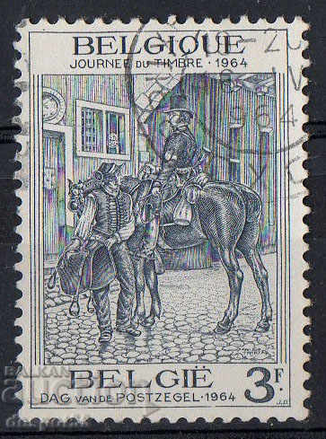 1964. Βέλγιο. Ημέρα αποστολής ταχυδρομικών αποστολών.