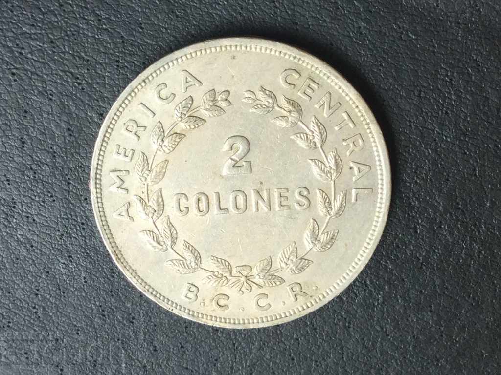 2 στήλη Κόστα Ρίκα 1968