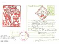 Пощенска карта - 40 г. бригадирско движение