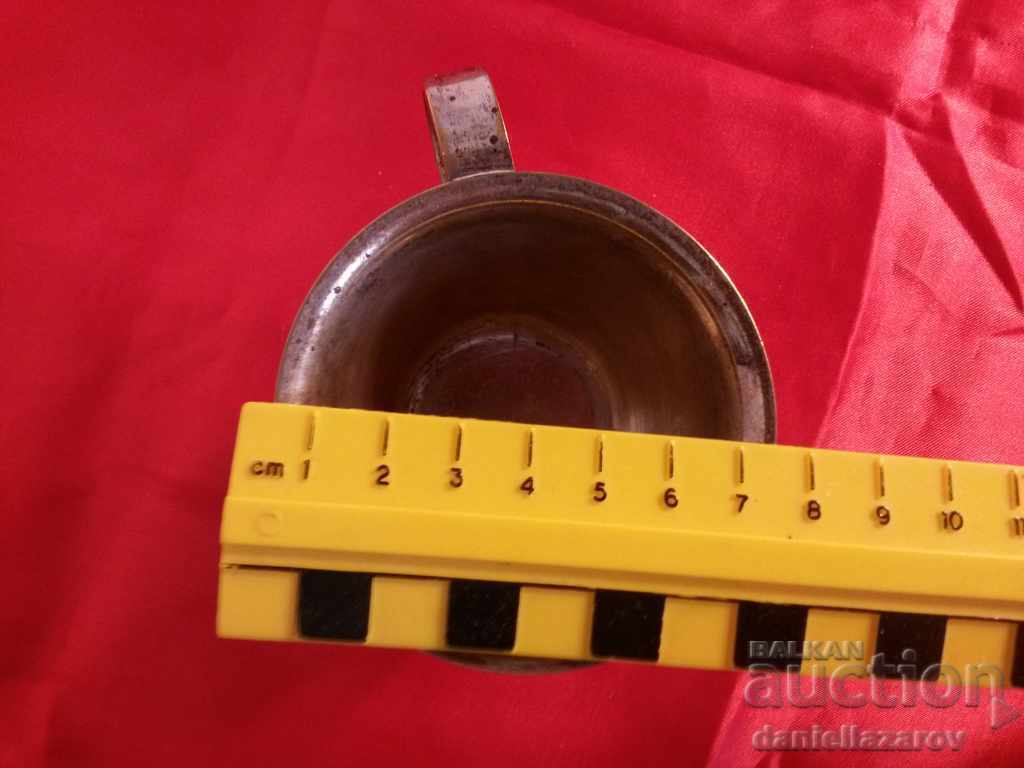 Cupă veche placată cu argint 1948 - 5