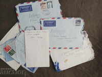 4 letters from a Bulgarian median from West Germany 1971