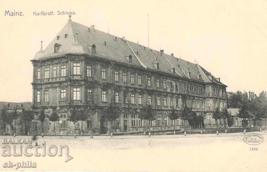 Carte poștală - Mainz, Palatul