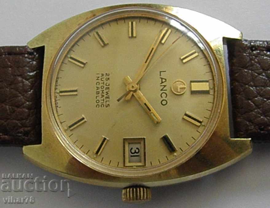 CEAS BĂRBAȚI-LANCO-LANCO-AUTOMAT-25 STONE cu preț € 299.99 | 586.73 BGN CEAS BĂRBAȚI-LANCO-LANCO-AUTOMAT-25 STONE cu preț € 299.99 | 586.73 BGN