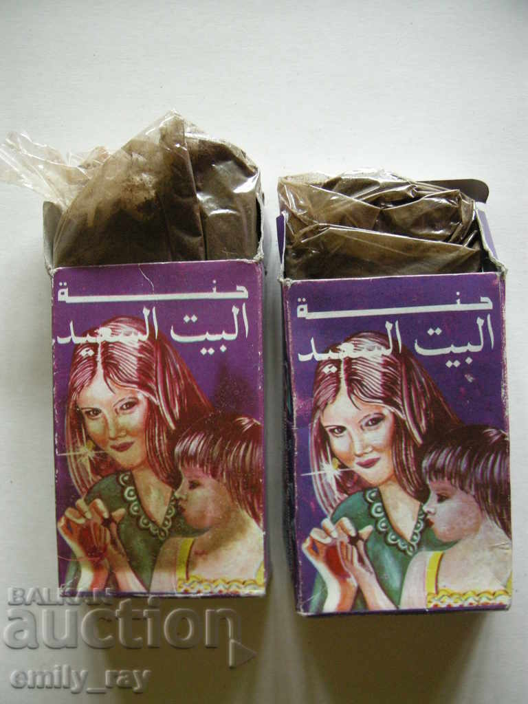 Auction original henna henna - 2 pcs. Auction original henna henna - 2 pcs.