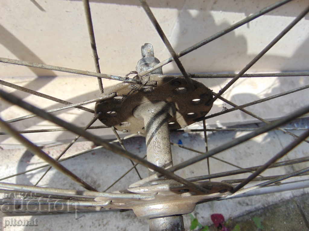 Old GRUNERT bicycle wheels - 5