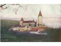 Antique card - Krivoklat Castle