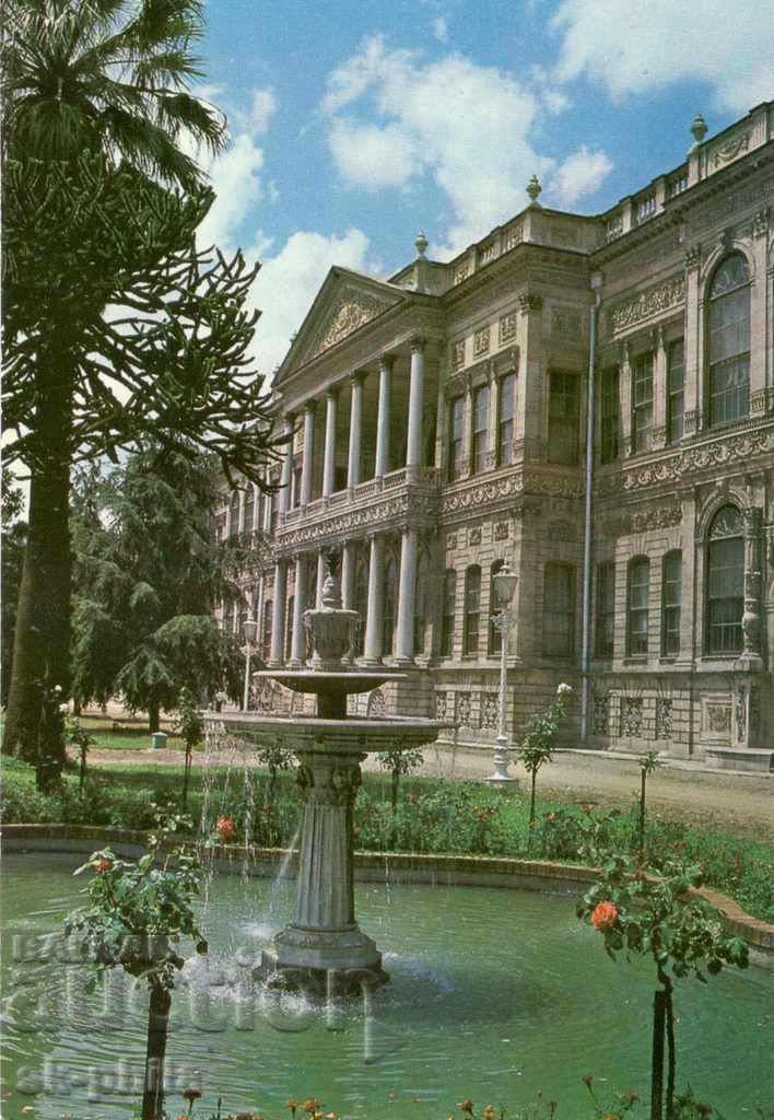 Стара картичка - Истанбул, Дворецът Долмабахче