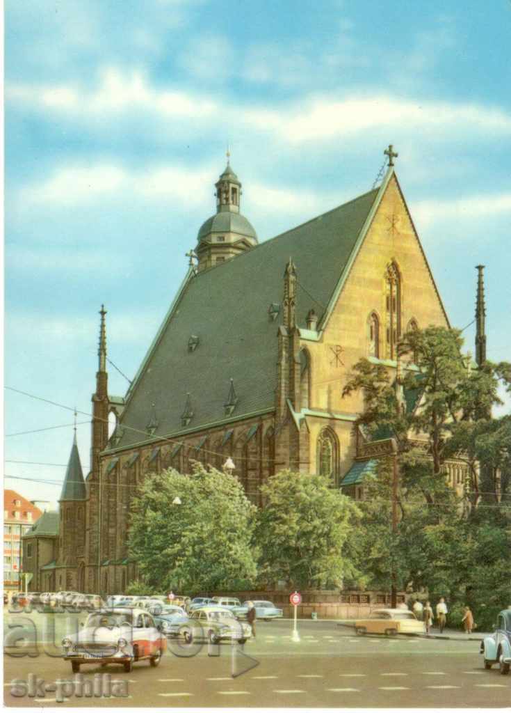 Vechiul card - Leipzig, St. Thomas