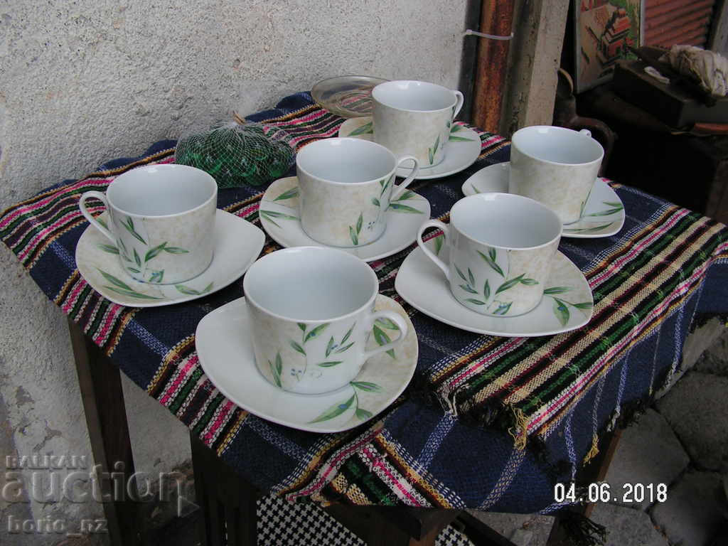 Licitație 9306. PORCELAINĂ DE CAFEA DE CAFEA DE SERVICIU CU CHINEZĂ Licitație 9306. PORCELAINĂ DE CAFEA DE CAFEA DE SERVICIU CU CHINEZĂ