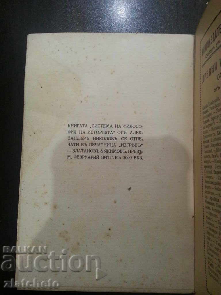 Delivery of System of History Philosophy. Part 1.