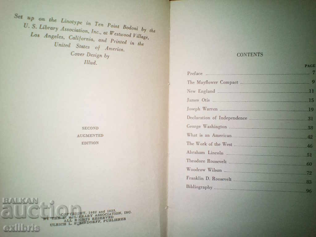 Auction The Story of the United States by Those Who Made It 1933 Auction The Story of the United States by Those Who Made It 1933