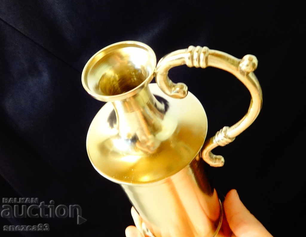 Παράδοση Χάλκινη κανάτα για ρακή, κρασί, μπαρόκ Παράδοση Χάλκινη κανάτα για ρακή, κρασί, μπαρόκ