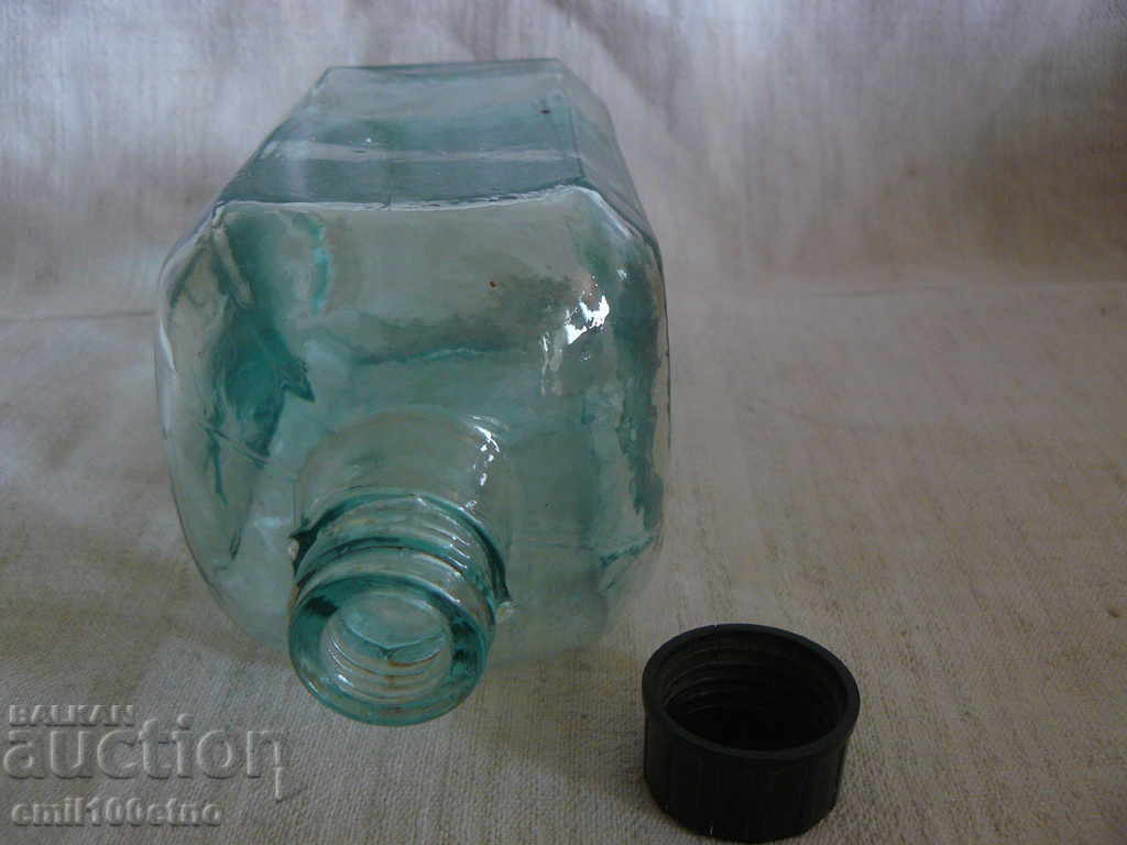 Auction  An old laboratory - pharmacy bottle of 1 liter